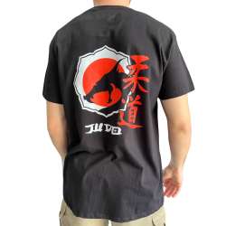 T-shirt judo preta Utuk Fightwear