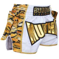 Calções muay thai tradicional Buddha tigre 1