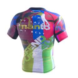 Rashguard MMA Manto neon abstrato 1