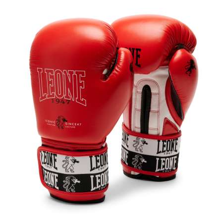 Luvas de Muay Thai Leone Iconic Vermelho