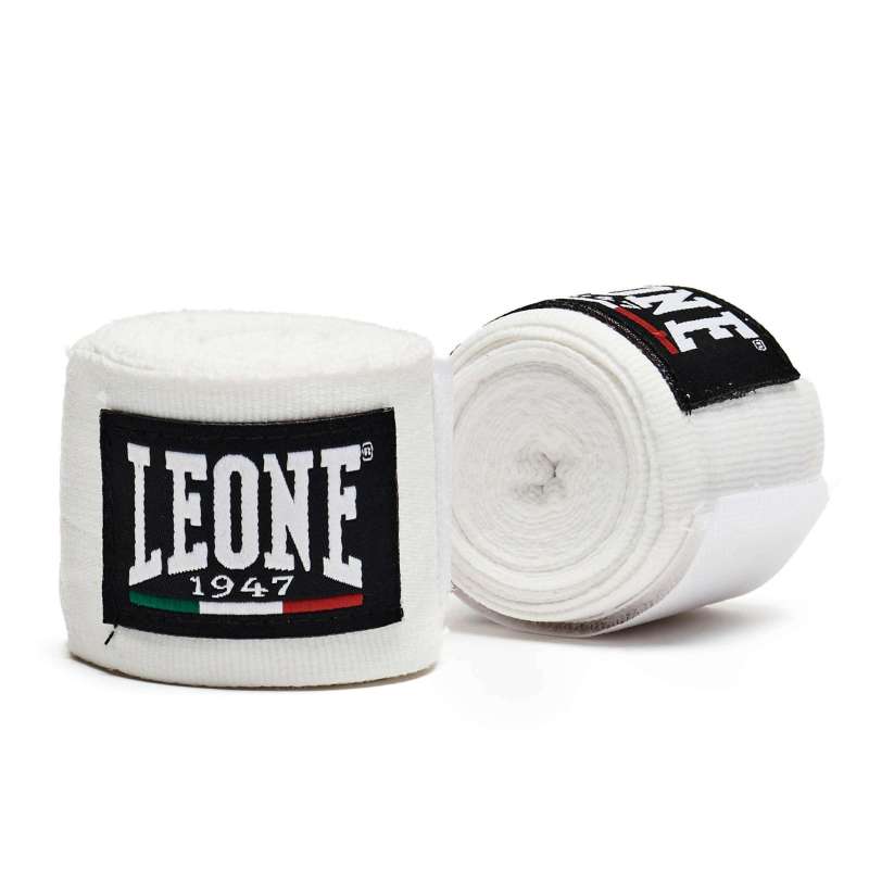 Ligaduras de boxe Leone AB705 branco