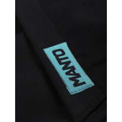 Kimono BJJ Manto X5 turquesa preto 9