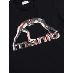 T-shirt Manto metal preta 4