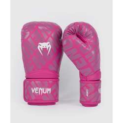 Luvas de kick boxing Venum contender 1.5 branco rosa 2