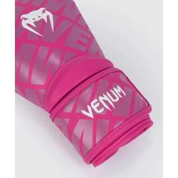 Luvas de kick boxing Venum contender 1.5 branco rosa 3