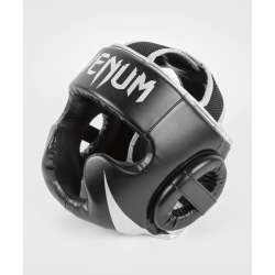 Capacete de boxe Venum challenger preto prateado 1