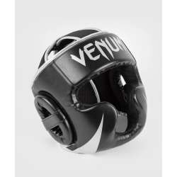 Capacete de boxe Venum challenger preto prateado 3