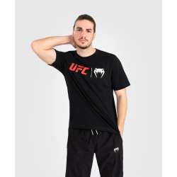 T-shirt clássica UFC Venum preto vermelho 3