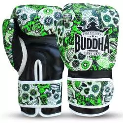 Luvas kick boxing Buddha mexican (verde)