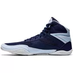 Sapatos luta livre Asics matflex6 azul/branca (unisex)