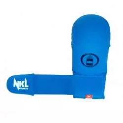Luvas de karate NKL azul (sem dedo) 1