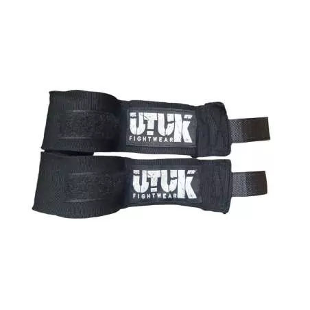Ligaduras de boxe crianças Utuk 2,5m preta