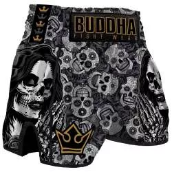 Buddha muay thai shorts mexican (preto)