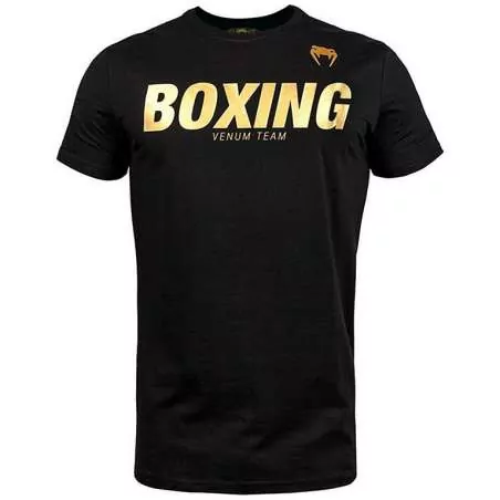 T-shirt Venum VT boxe ouro preto