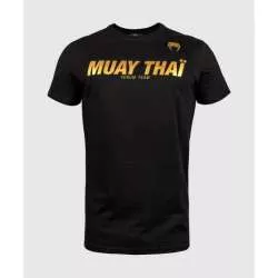 T-shirt Venum VT muay thai ouro preto