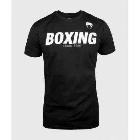 T-shirt Venum boxing preto branco