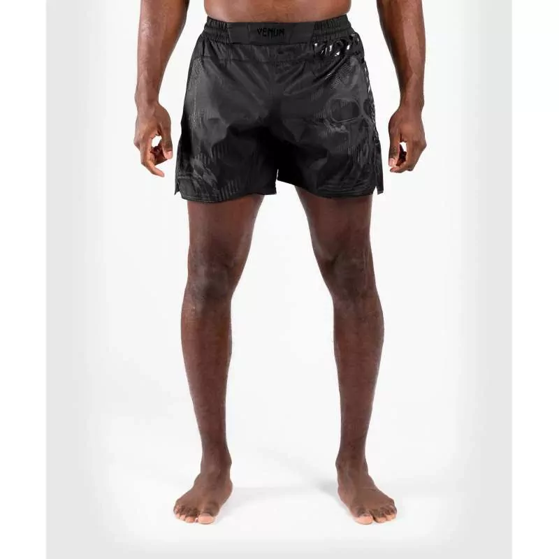 MMA Venum fightshort skull (preto/preto)