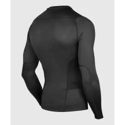 Rashguard grappling Venum g-fit (preto/preto)1