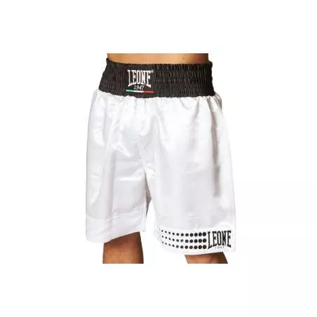 Calções de boxe Leone AB737 branco