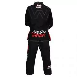 Kimono jiu jitsu NKL warrior (preto) 1