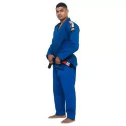 Kimono jiu jjitsu TATAMI nova Absolute azul + cinto BJJ (2)