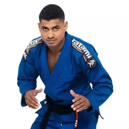 Kimono jiu jjitsu TATAMI nova Absolute azul + cinto BJJ