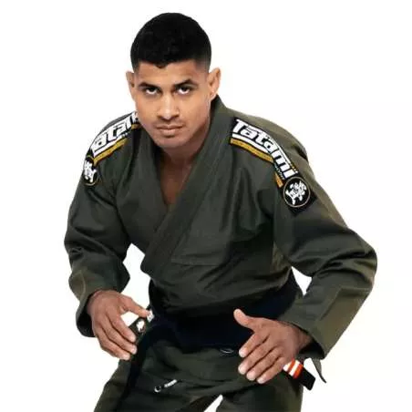 Kimono jiu jitsu Tatami nova absolute khaki+ cinto