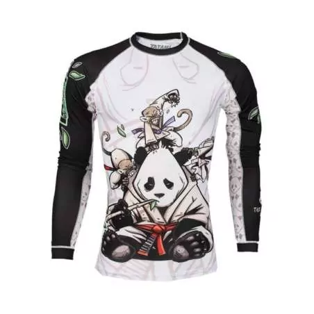 Rashguard BJJ Tatami gentle panda (mangas compridas)