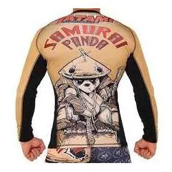 Rashguard Tatami samurai panda mangas compridas (1)