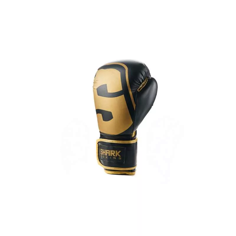 Luvas de muay thai Shark SKF3.0 (preto/dourado)