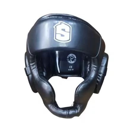 Capacete Shark de muay thai guell (preto)