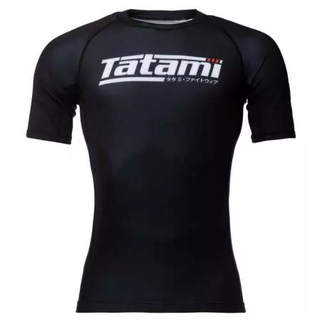 Rashguard Tatami para BJJ no gi recharge (preta)