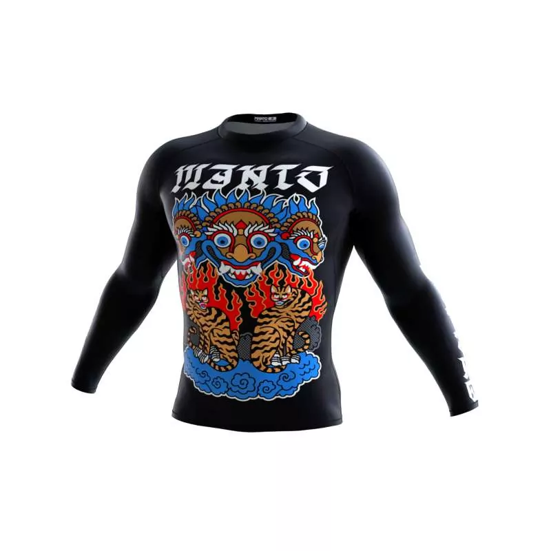 Rashguard de grappling Manto tigers