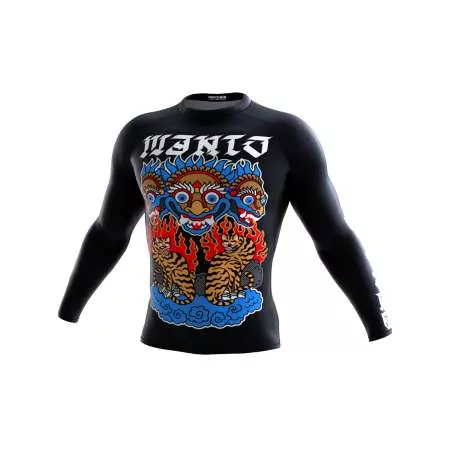 Rashguard de grappling Manto tigers