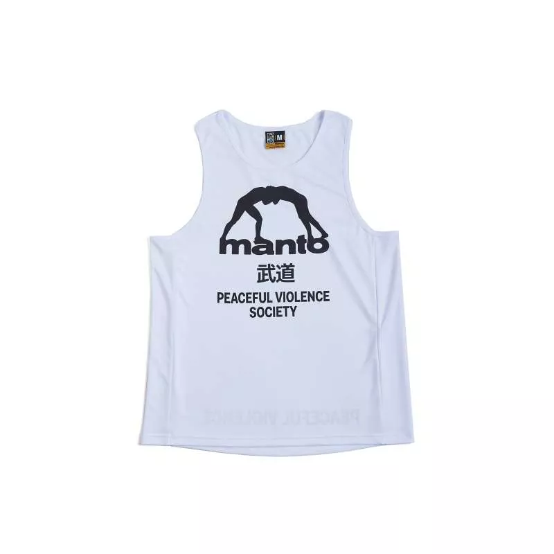 T-shirt Manto tank top society branca