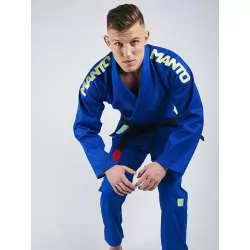 Kimono BJJ X4 Manto (azul)1