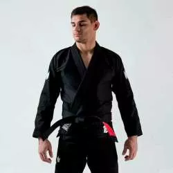 Gi BJJ Kingz the one + faixa branca (preto) 1