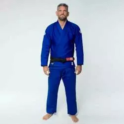 Quimono BJJ Kingz the one + faixa branco (azul) 3