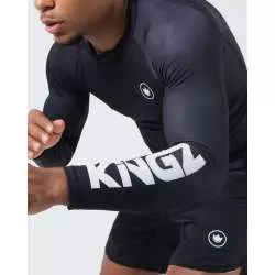 Rashguard Kingz kore V2 (preta) manga comprida 7