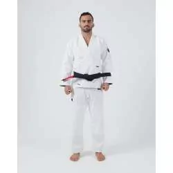 Kimono BJJ kingz kore V2 + faixa branco (branco) 2