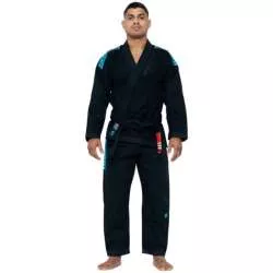 Kimono BJJ Tatami jiu jitsu  preto azul 1