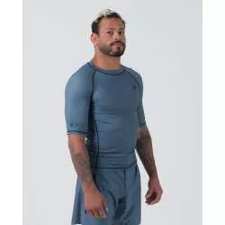 Rashguard no gi Kingz kore V2 (azul) mangas curtas 2