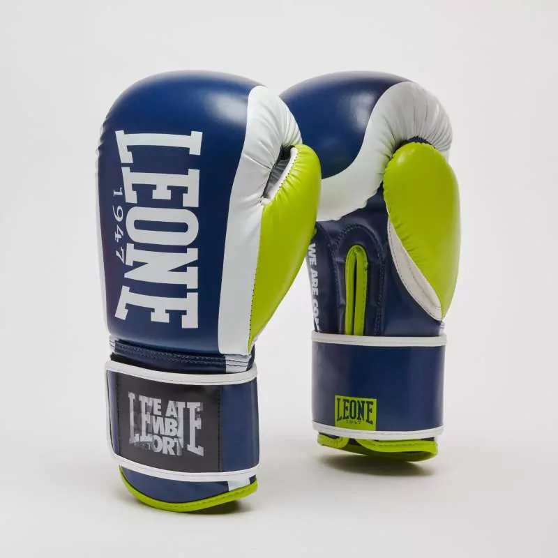 Luvas boxe GN333 Leone wacs (azul)