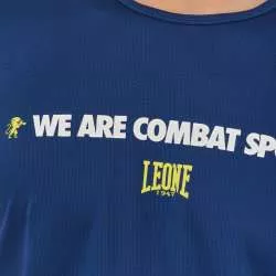 T-shirt Leone1947 logo wacs ABX131 (azul) 4