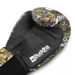 Luvas muay thai Buddha fantasy dragón (branco) 5