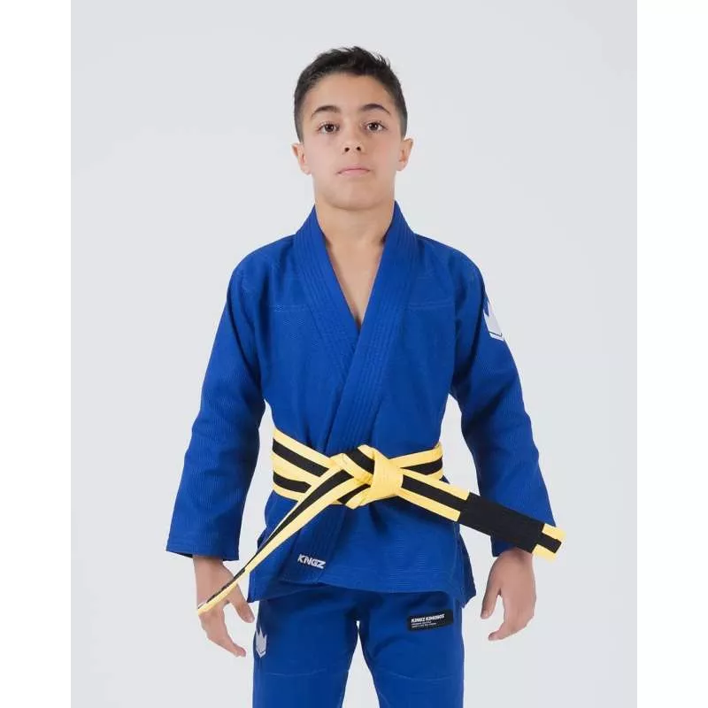 Kimono jiu jitsu Kingz kore 2.0 (azul) crianças