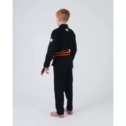 Kimono jiu jitsu infantil Kingz kore V2 (preto) 4