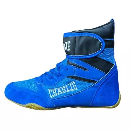 Botas de boxe Ring pro Charlie (azul)