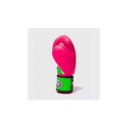 Luvas boxe Shark boxing polaris (rosa/verde) 3