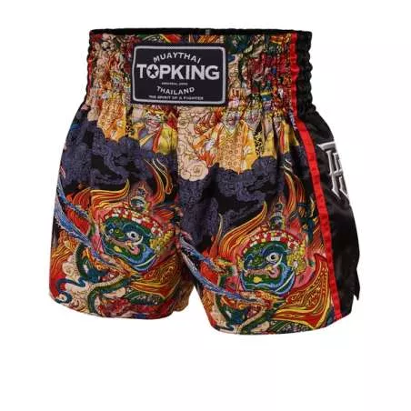 Calções de Muay Thai Top King TKBS 205 BK